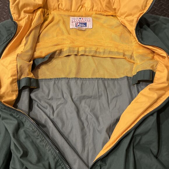 Vintage ULTRA RARE Oakland Athletics A’s Pro Player Jacket Green MLB XXL 2XL - Picture 7 of 9